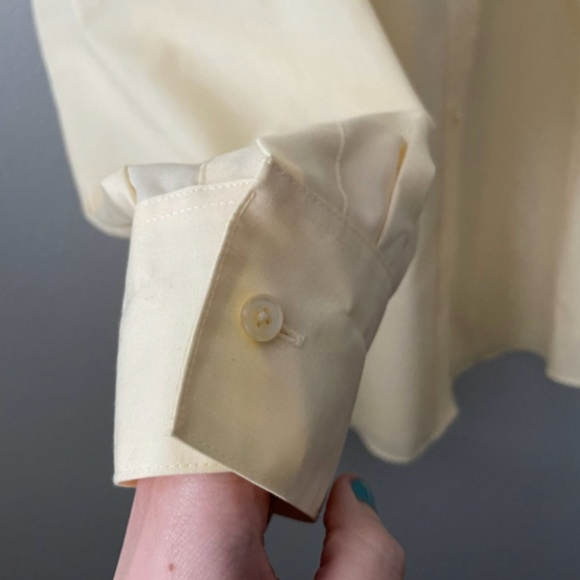 Vintage Button Down - Yellow - Picture 4 of 4